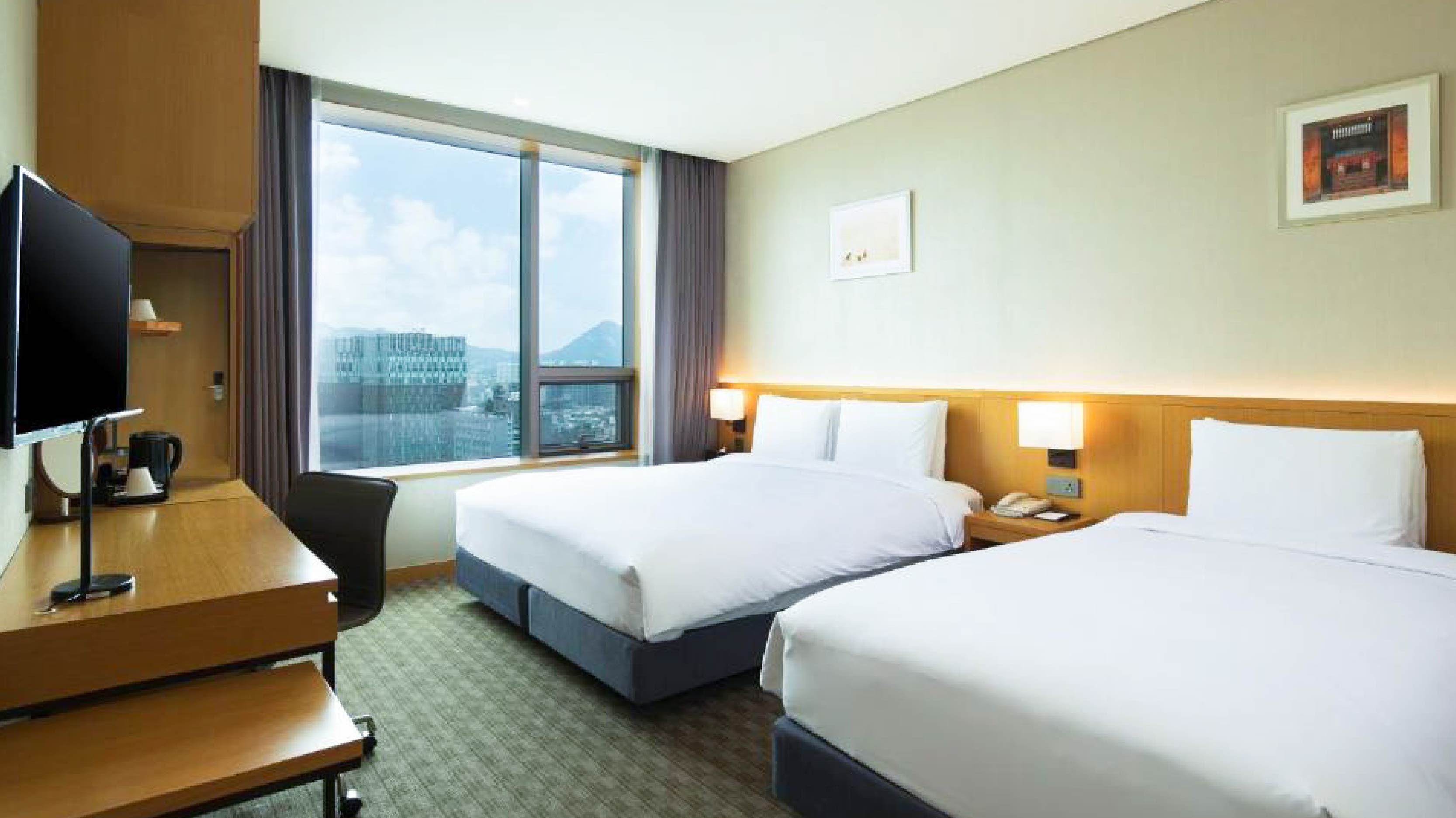 Hotel Whistlelark Jeju 客房空間
